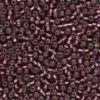 Size 15 Petite Glass Seed Beads - Eggplant