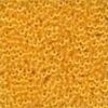 Size 15 Petite Glass Seed Beads - Matte Maize