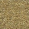Size 15 Petite Glass Seed Beads - Gold