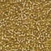Size 15 Petite Glass Seed Beads - Victorian Gold
