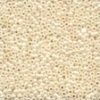 Size 15 Petite Glass Seed Beads - Cream