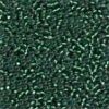 Size 15 Petite Glass Seed Beads - Brilliant Green