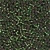 Size 15 Petite Glass Seed Beads - Green Velvet