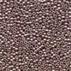 Size 15 Petite Glass Seed Beads - Antique Silver