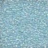 Size 15 Petite Glass Seed Beads - Crystal Aqua