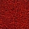 Size 11 Glass Seed Beads - Crayon Crimson
