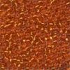 Size 11 Glass Seed Beads - Brilliant Orange