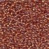 Size 11 Glass Seed Beads - Dark Coral