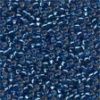 Size 11 Glass Seed Beads - Brilliant Sea Blue
