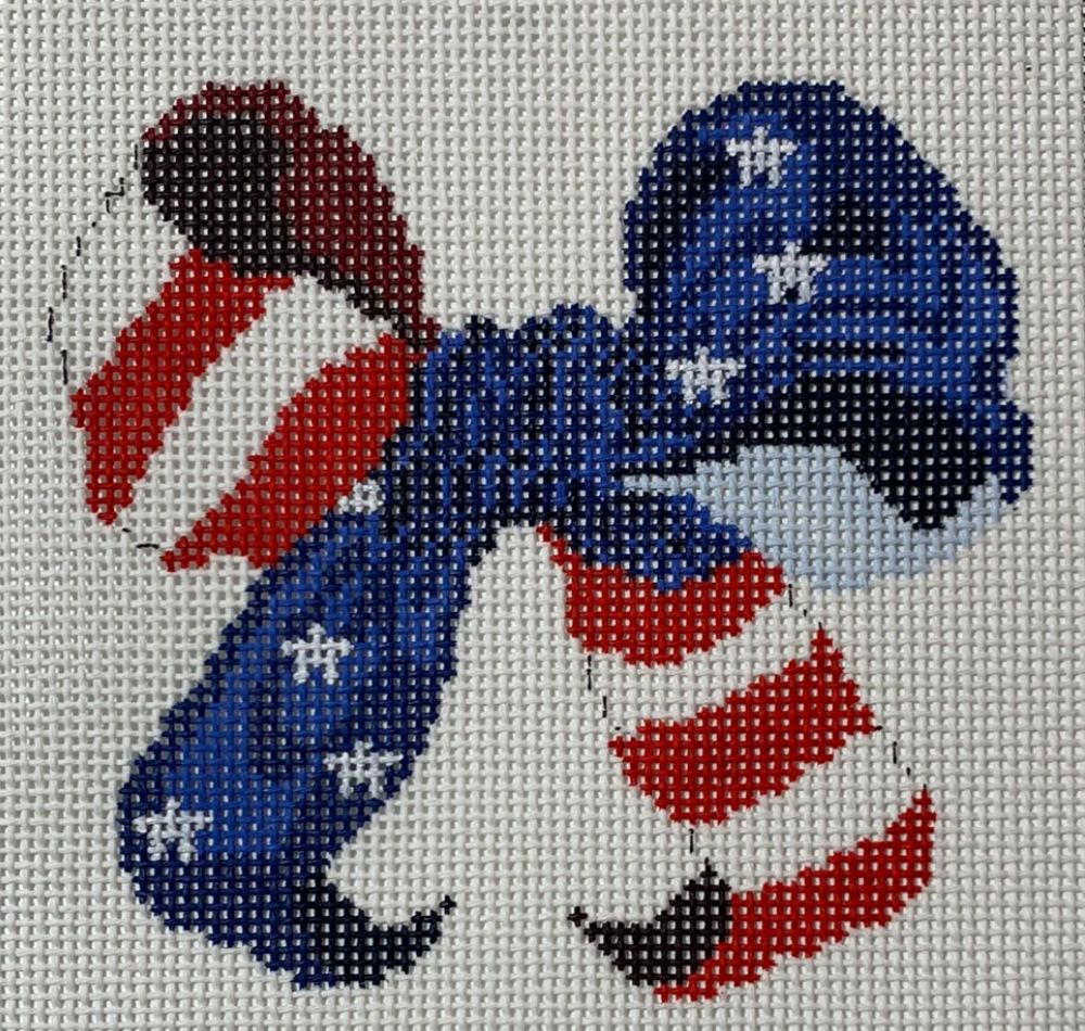 Red, White &amp; Blue Bow