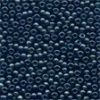 Size 11 Glass Seed Beads - Gunmetal