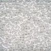 Magnifica Size 12 Cylindrical Cut Beads - Crystal Clear