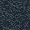 Magnifica Size 12 Cylindrical Cut Beads - Charcoal