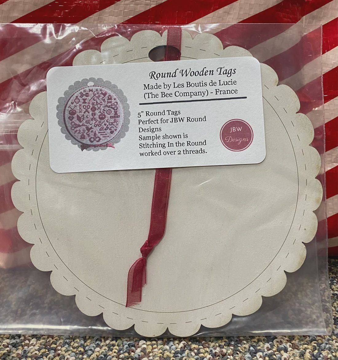Round Wooden Tags
