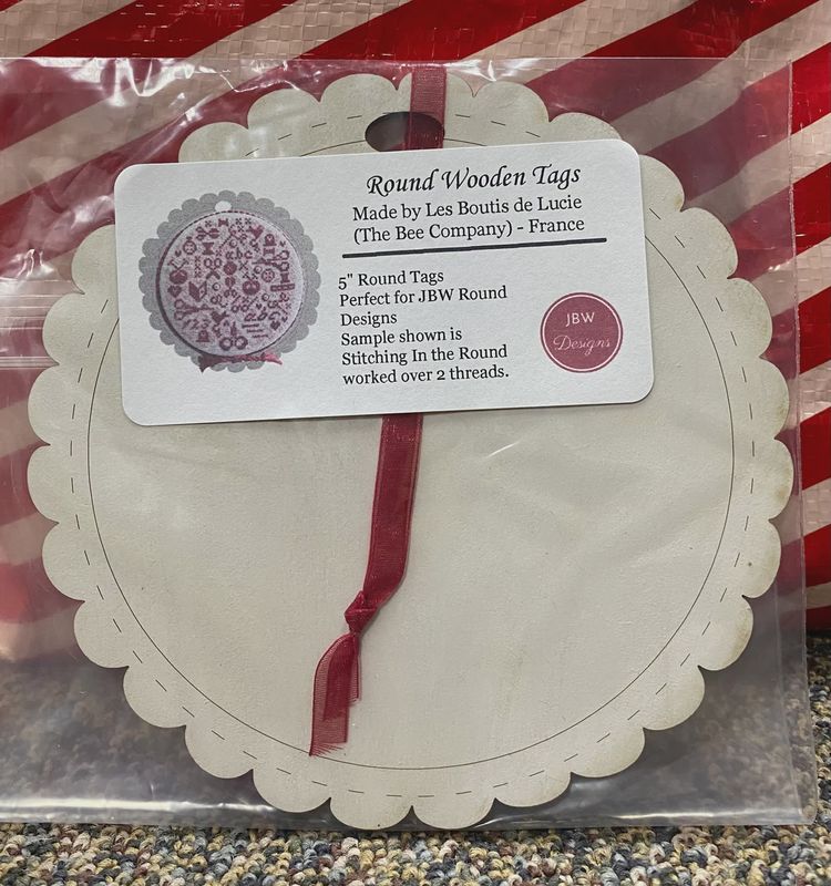 Round Wooden Tags