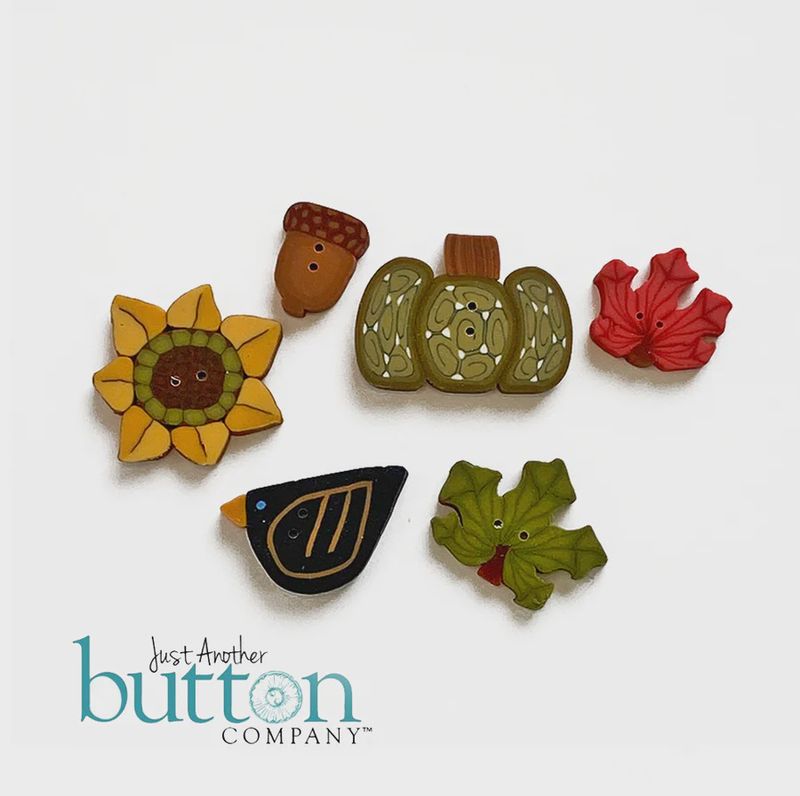 Autumn Bag Button Pack