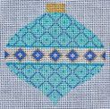 Brilliant Baubles - Teal Diamond Ball