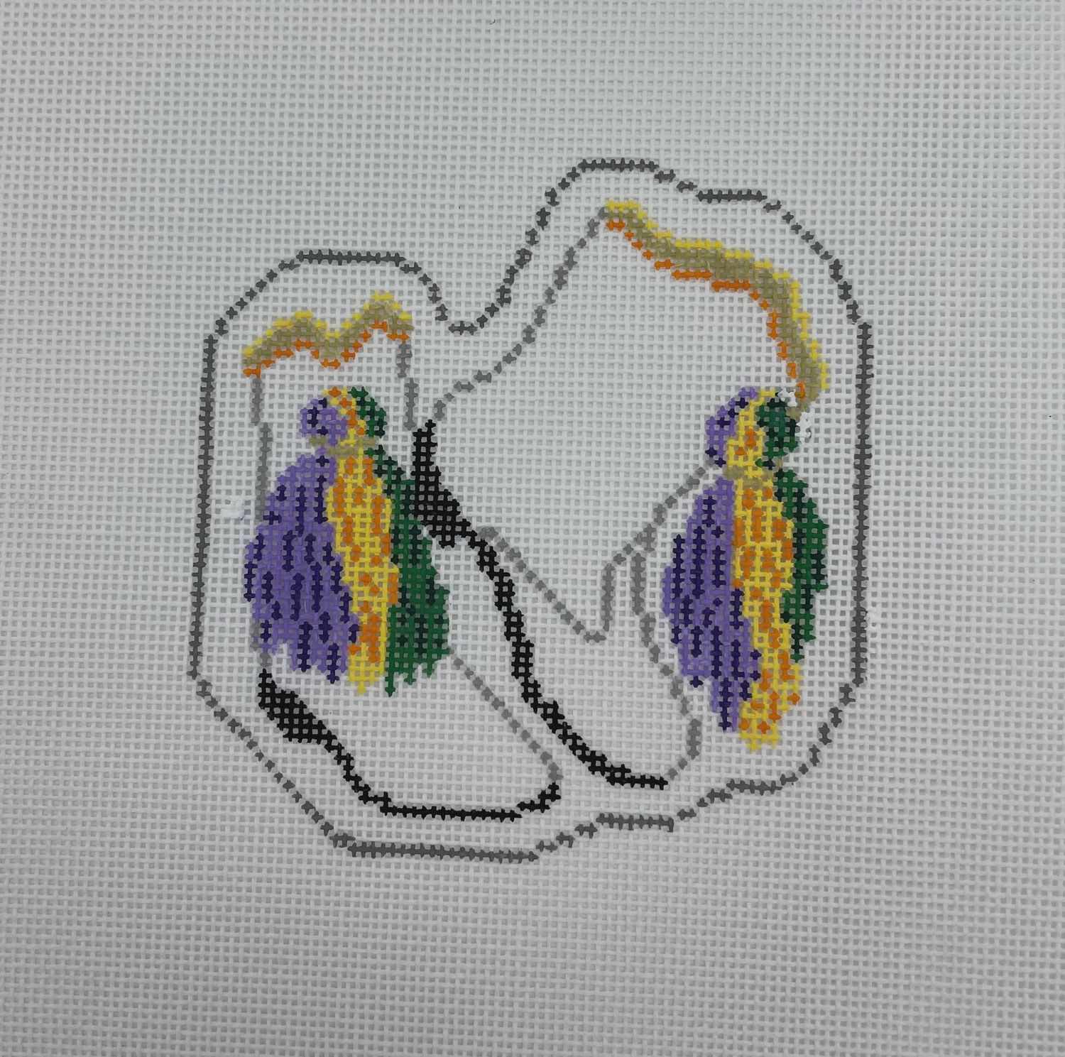 Mardi Gras Marching Boots