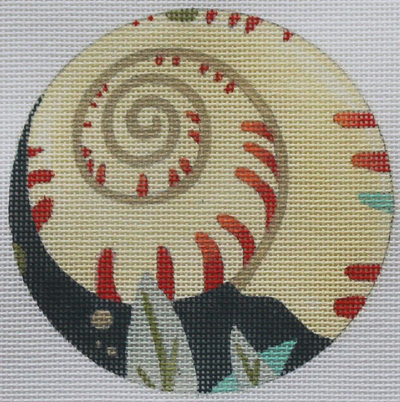 By the Sea Ornament: Moon Shell