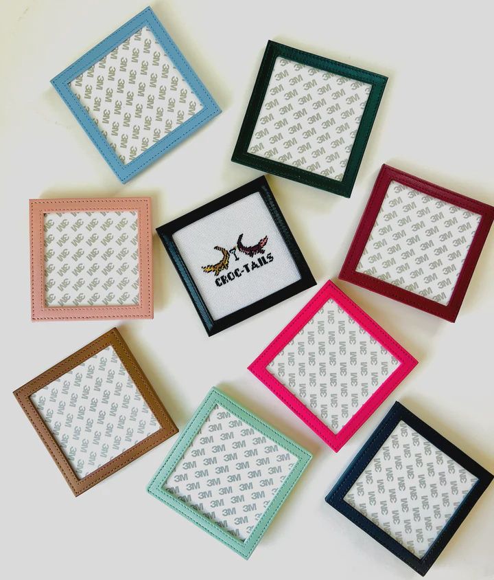 Self-Finishing Leather Coaster