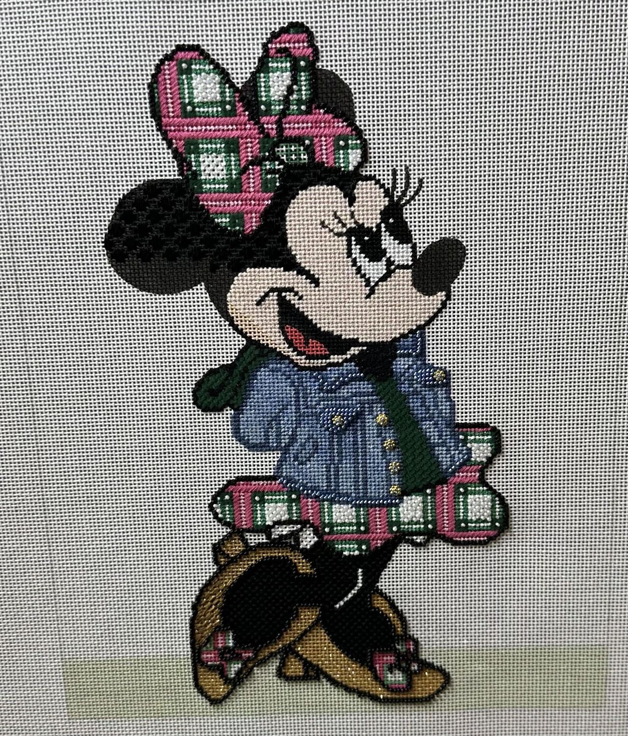 Denim Mouse with Stitch Guide
