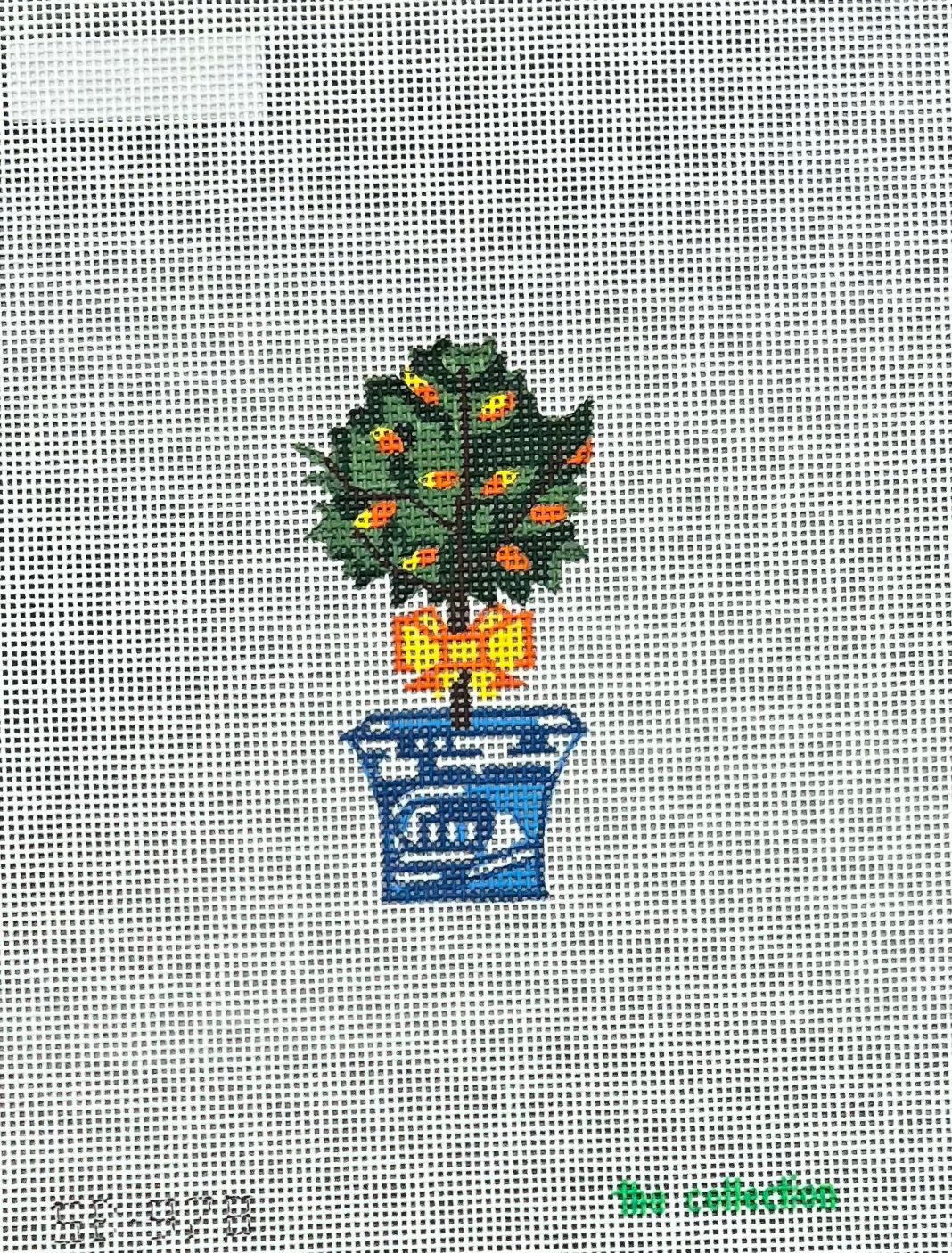 Topiary Yellow Bow