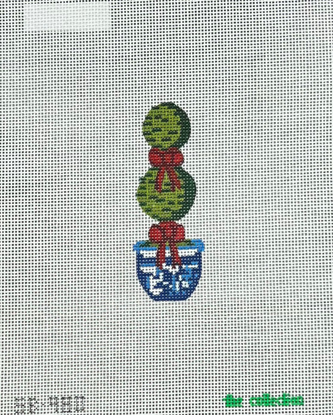 Topiary Red Bow