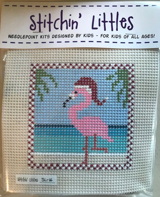 Stitchin&#39; Littles Kit - Flamingo Fun