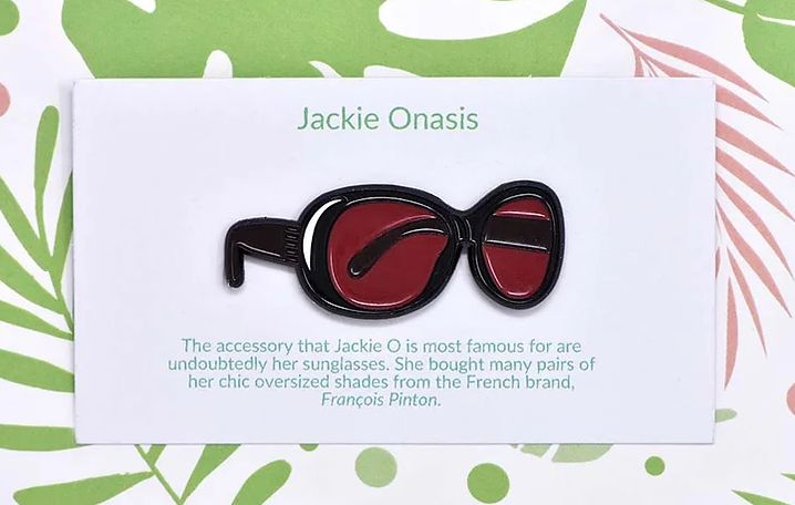 Jackie Onasis Glasses Needle Minder