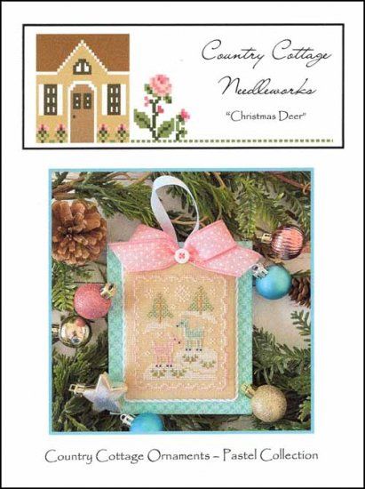 Pastel Collection Ornament #11 - Christmas Deer