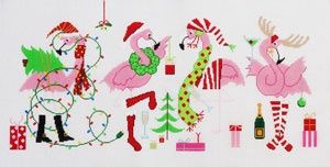 Fa La La Mingle 4 Flamingos