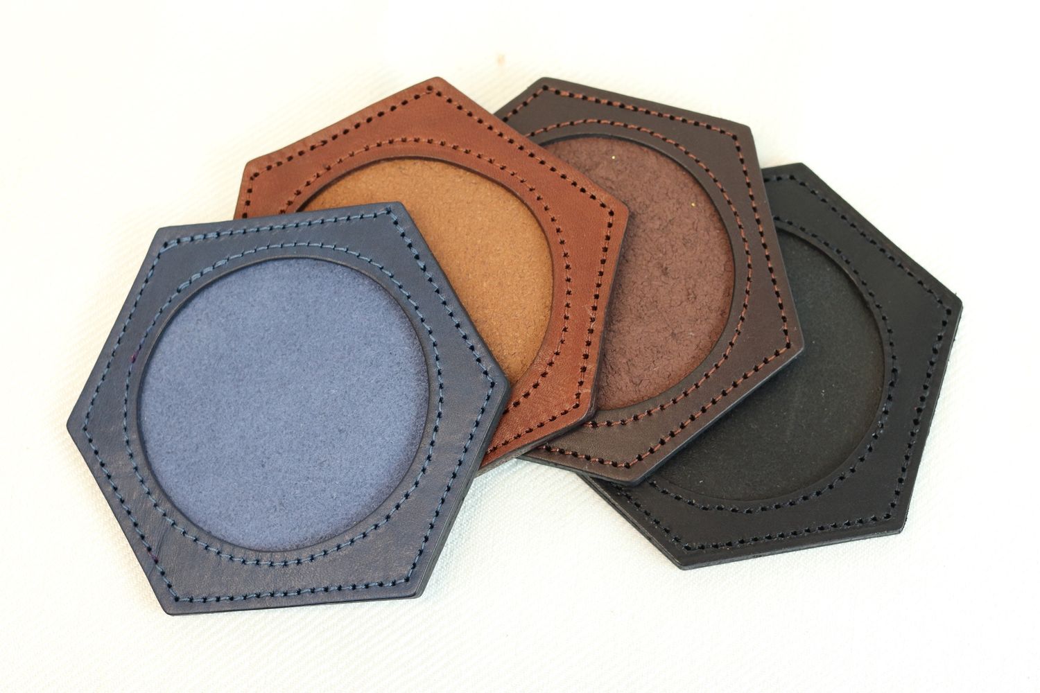 Fine Leather Coasters