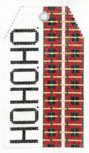 Gift Tag - HoHo Plaid