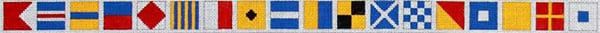 Nautical Flag Alphabet Belt