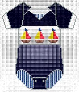 Onesie - Sailboat (The Meredith Collection)