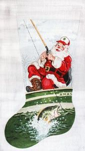 Santa Bass Fishing Stocking