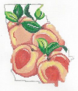 Georgia Stated Shaped Peaches