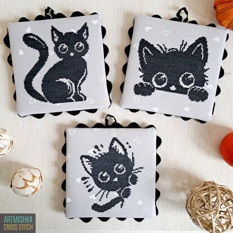 Black Cat Ornaments