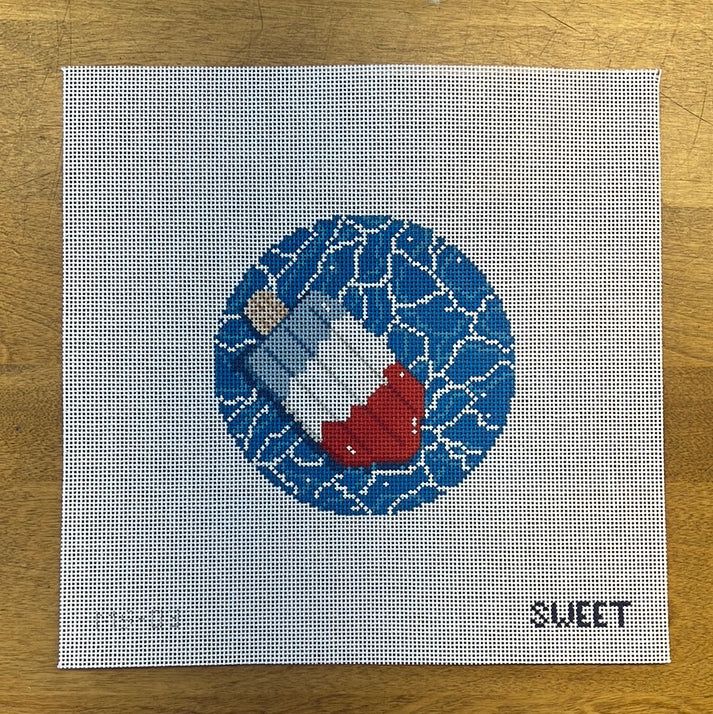 Popsicle Floatie Ornament