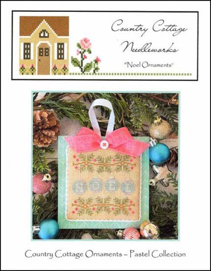 Pastel Collection Ornament #12 - Noel Ornament