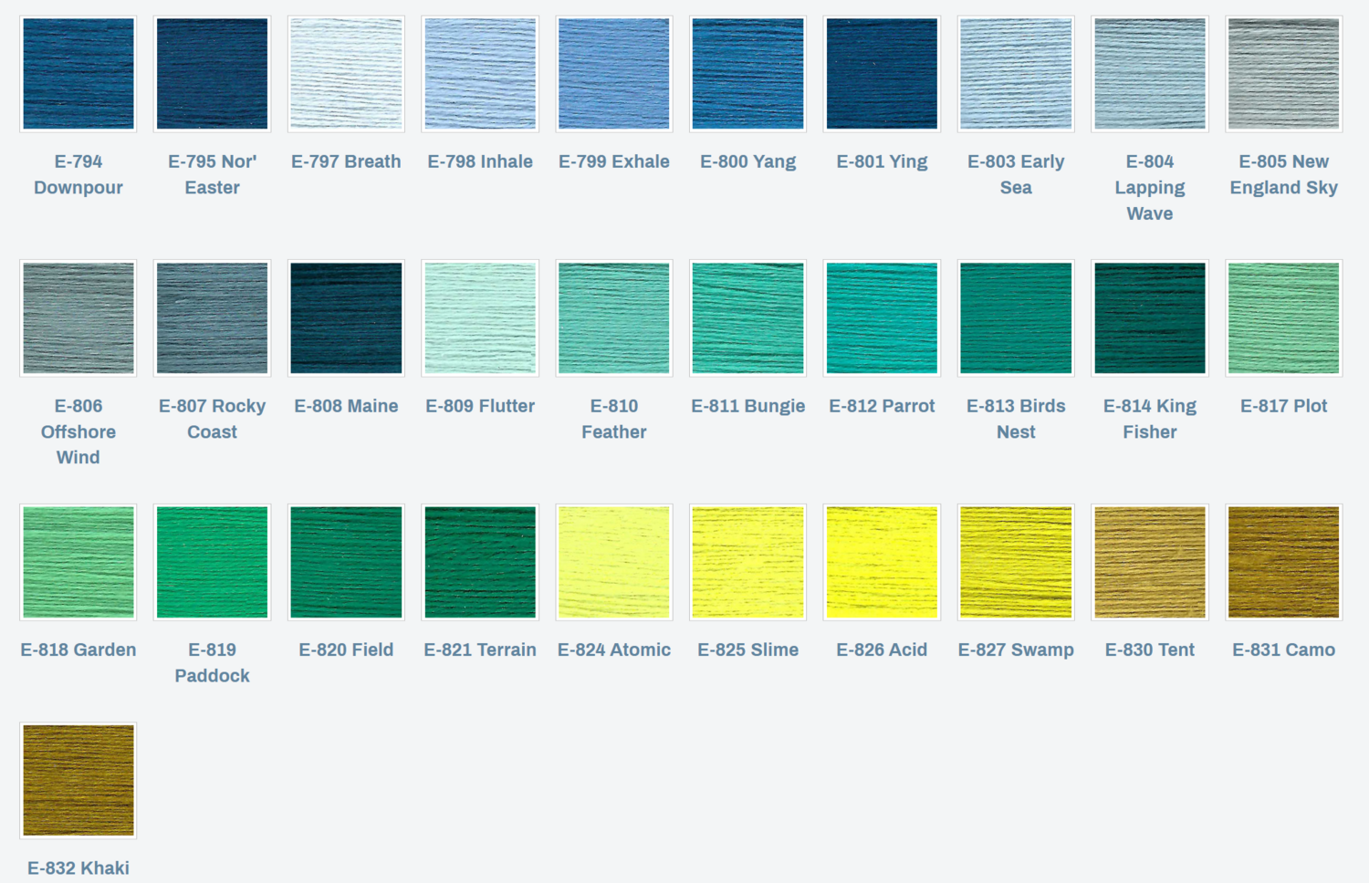 Essentials Skeins - 808 - Maine