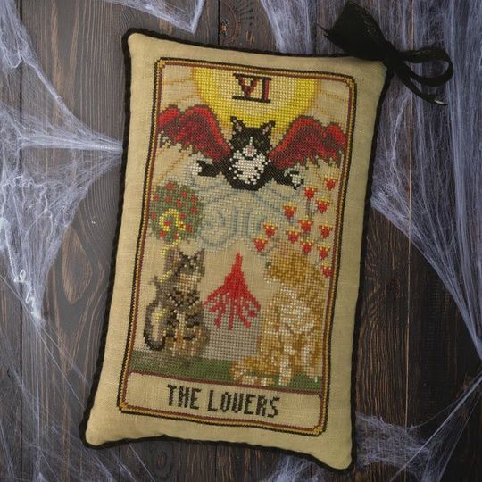 Cat Tarot 6 - The Lovers