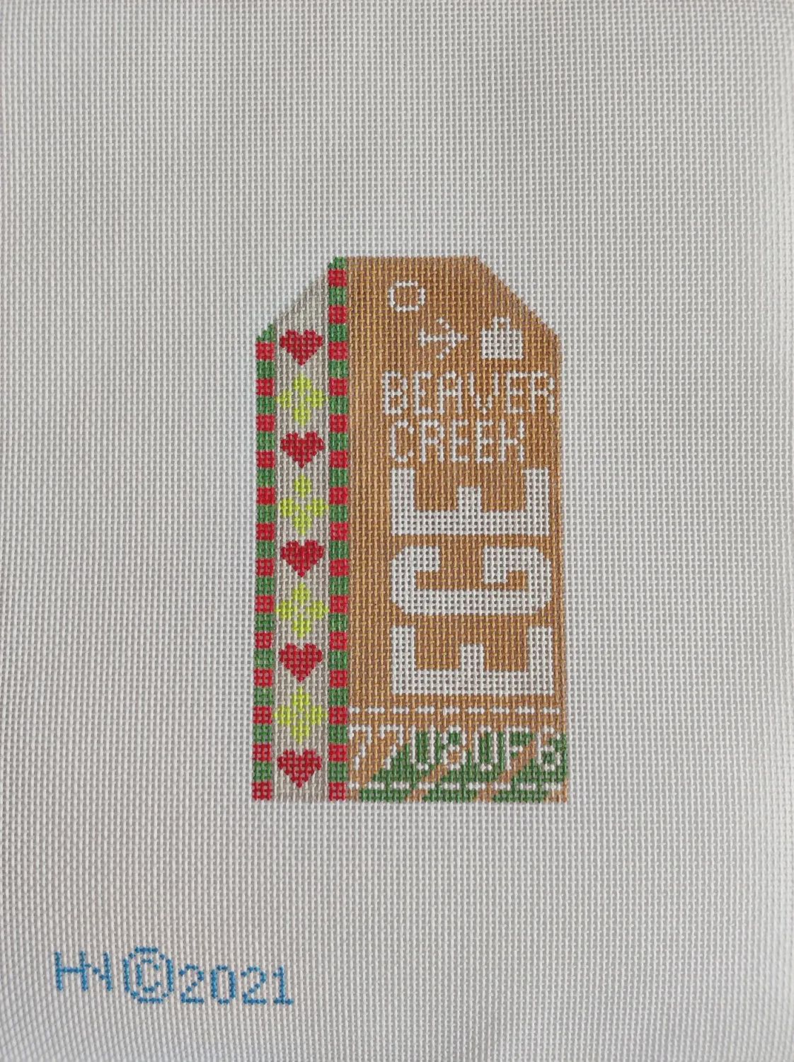 Beaver Creek EGE - Retro Travel Tag