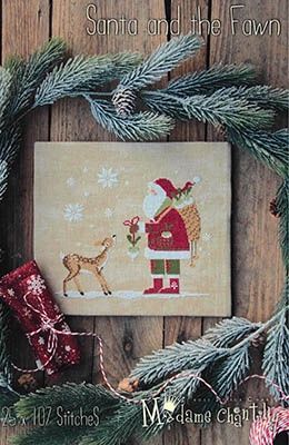 Santa and the Fawn