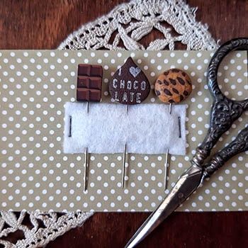 I Love Chocolate Pins