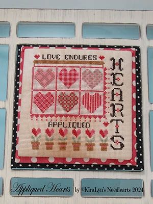 Appliqued Hearts