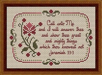 Call Unto Me - Jeremiah 33:3