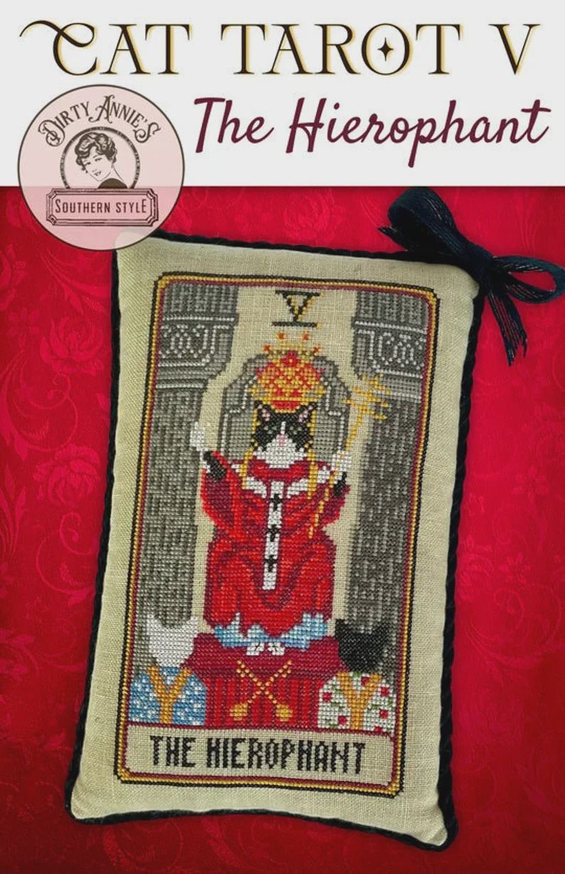 Cat Tarot 5 - The Hierophant