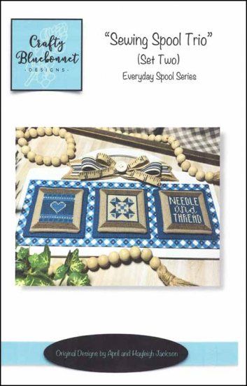 Sewing Spool Trio - Set #2