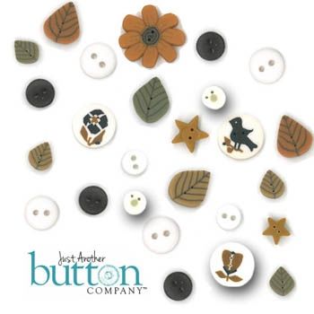 Chalkwork Pumpkins Button Pack